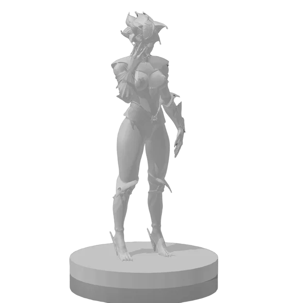 Tượng Valkyr Heirloom – Fan Art Warframe - Image 1