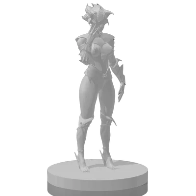 Tượng Valkyr Heirloom – Fan Art Warframe