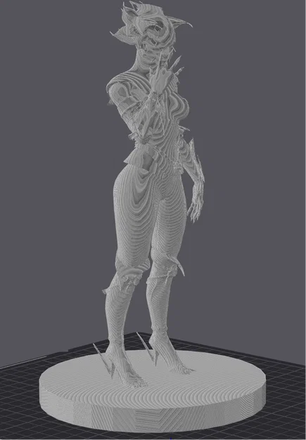 Tượng Valkyr Heirloom – Fan Art Warframe - Image 2