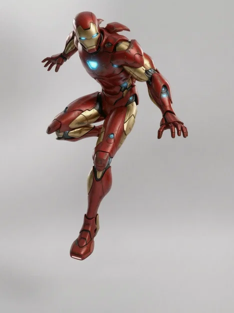 Mô hình 3D Iron Man bay lơ lửng - File in 3D ấn tượng - Image 1