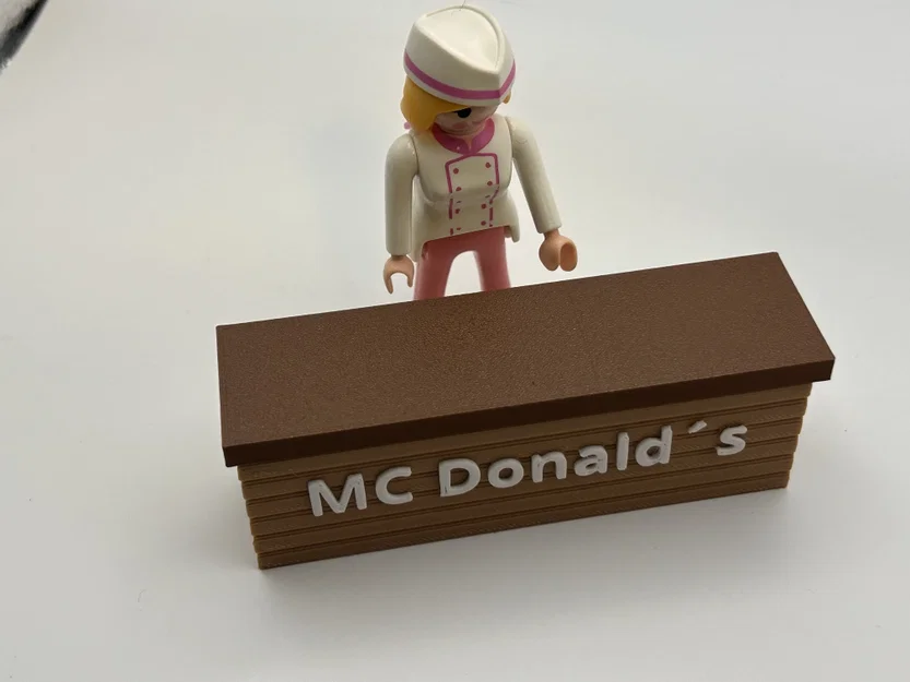 Mô hình thức ăn nhanh - Playmobil - Phong cách McDonald's - Image 2