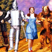 Mô hình 3D 4 nhân vật phim The Wizard of Oz