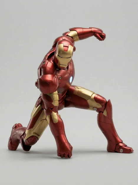 Mô hình 3D Iron Man Power Drive Punch siêu ngầu cho fan Marvel - Image 1