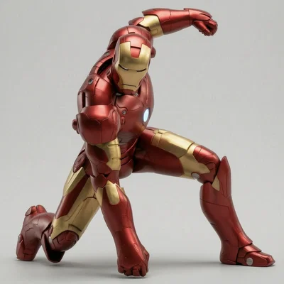 Mô hình 3D Iron Man Power Drive Punch siêu ngầu cho fan Marvel