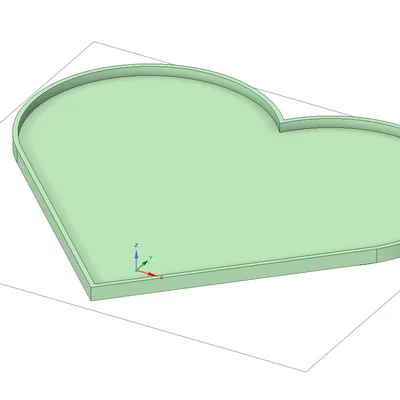 Mẫu in 3D hộp hình trái tim làm quà tặng đẹp mắt