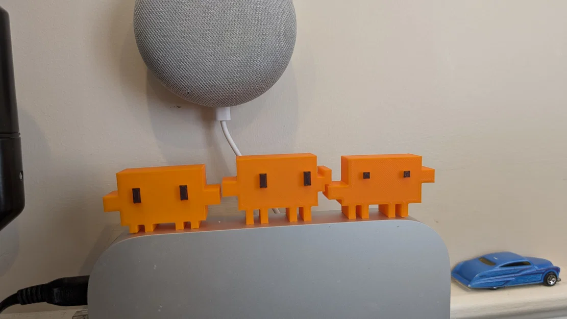 Mô hình Clawd (Claude Mascot) 8-bit dễ thương cho bàn làm việc - Image 1