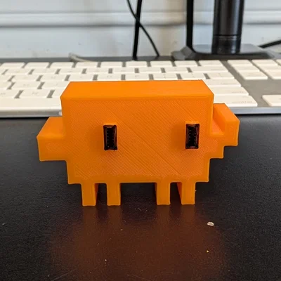 Mô hình Clawd (Claude Mascot) 8-bit dễ thương cho bàn làm việc