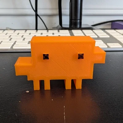 Mô hình Clawd (Claude Mascot) 8-bit dễ thương cho bàn làm việc