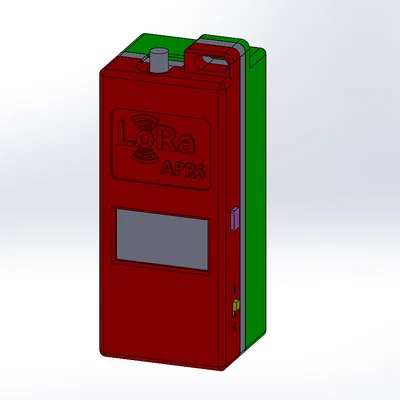 Vỏ hộp bảo vệ 3D cho thiết bị định vị LoRa APRS 9M2IBR