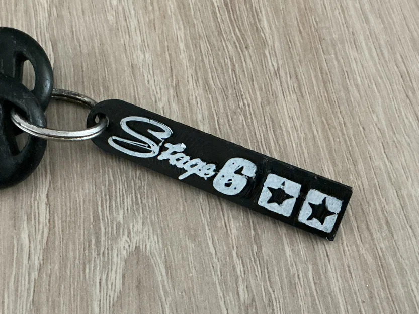 Móc khóa Stage6 - Phụ kiện cá tính cho dân độ xe - Image 1