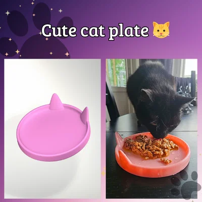 Bát đựng thức ăn cho mèo (Cat plate)