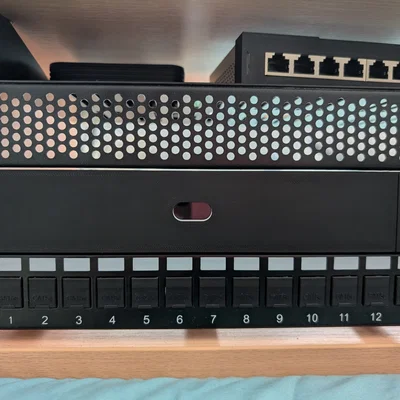 Giá treo tủ rack 19" 1U cho Unifi UGC Ultra