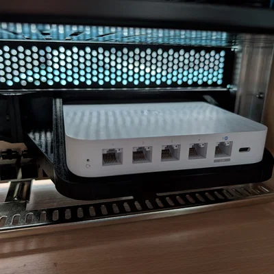 Giá treo tủ rack 19" 1U cho Unifi UGC Ultra