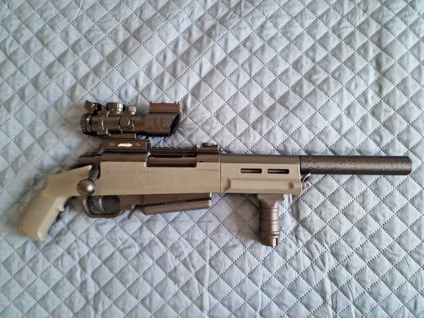 Bộ giảm thanh hiệu năng cao cho Ares Amoeba Striker AS-03 - Image 2