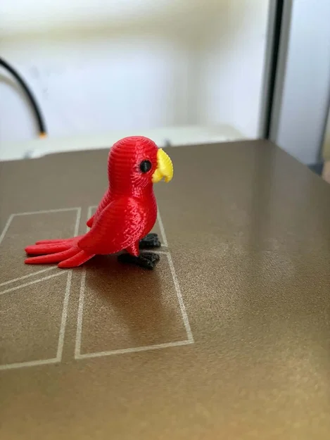 Mô hình chú vẹt đan len đáng yêu - File in 3D - Image 4