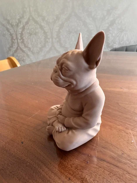 Mô hình French Bulldog phong cách Phật thiền (Buddha Style) - Image 2