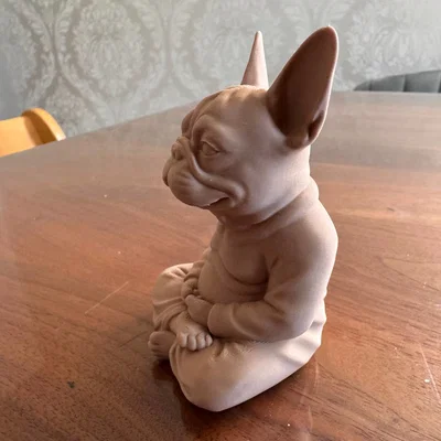 Mô hình French Bulldog phong cách Phật thiền (Buddha Style)