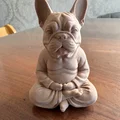Mô hình French Bulldog phong cách Phật thiền (Buddha Style) - Thumbnail 4