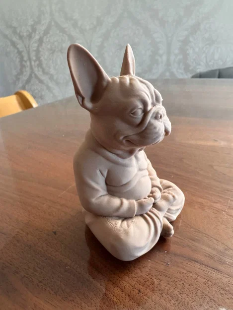 Mô hình French Bulldog phong cách Phật thiền (Buddha Style) - Image 5