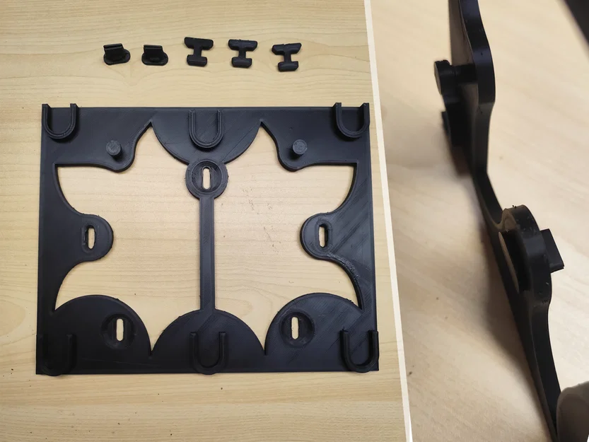 Giá Treo Bảng Skadis Cho Bộ Sạc Nhanh Kép Worx 20V - Image 4