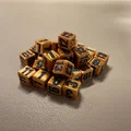 Xúc xắc đánh số đơn lẻ hỗ trợ chơi TTRPG và Dungeons & Dragons - Thumbnail 1