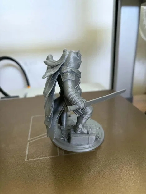 Tượng Tiger Samurai - Mô hình in 3D chi tiết cao - Image 4