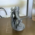 Tượng Tiger Samurai - Mô hình in 3D chi tiết cao - Thumbnail 4