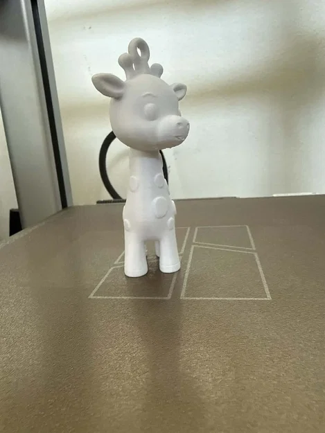 Móc Khóa Hươu Cao Cổ Dễ Thương – Móc Treo Chìa Khóa Phong Cách Kawaii - Image 4