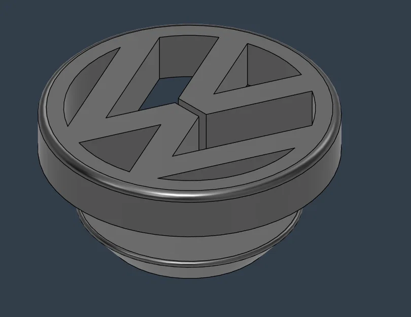 Nút trang trí logo Volkswagen (Jibbitz) cho giày Crocs cực chất - Image 4