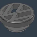 Nút trang trí logo Volkswagen (Jibbitz) cho giày Crocs cực chất - Thumbnail 4
