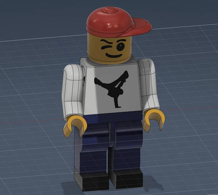 Mô hình Breakdancer kiểu LEGO - Image 5