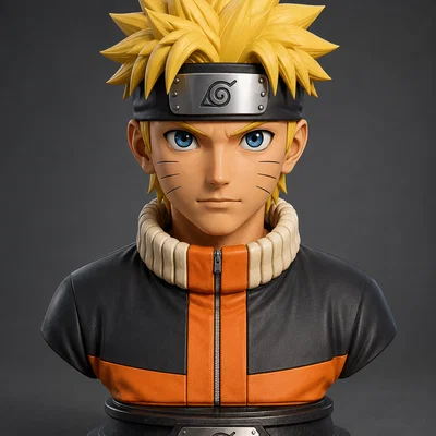 Mô hình tượng Naruto (Naruto Bust) in 3D chất lượng cao