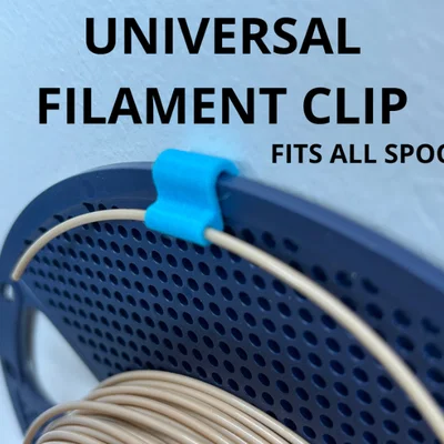 Kẹp cố định sợi nhựa Filament Clip vạn năng cho mọi cuộn in 3D