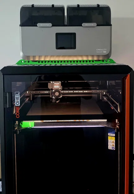 Giá đỡ Creality Space PiX4 (X4L/X4S) cho Prusa CORE ONE L - REMIX - Image 1