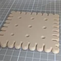 Miếng lót cốc hình bánh quy bơ (Butter cookie coaster) xinh xắn - Thumbnail 3
