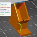 X-Bracing Inserts – Bộ khớp nối góc & tâm tham số cho xà gỗ - Thumbnail 7