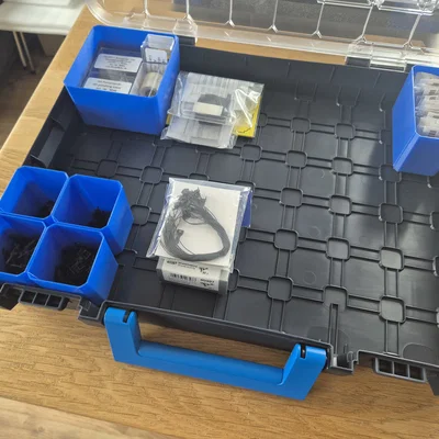 Khay nhựa in 3D (parametric) cho hộp Sortimo T-Boxx H63
