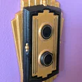 Bộ chuyển đổi công tắc nhấn kiểu cổ điển thập niên 1920 (Dành cho công tắc Decora) - Thumbnail 1
