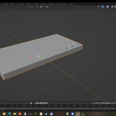 Mô hình điện thoại 3D tối giản - File thiết kế chuyên dụng cho in 3D
