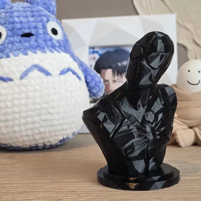 Tượng bán thân Spider-Man phong cách Low Poly - Marvel