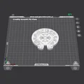 Đế lót ly phong cách Chrome Hearts sang trọng cho bàn làm việc - Thumbnail 1