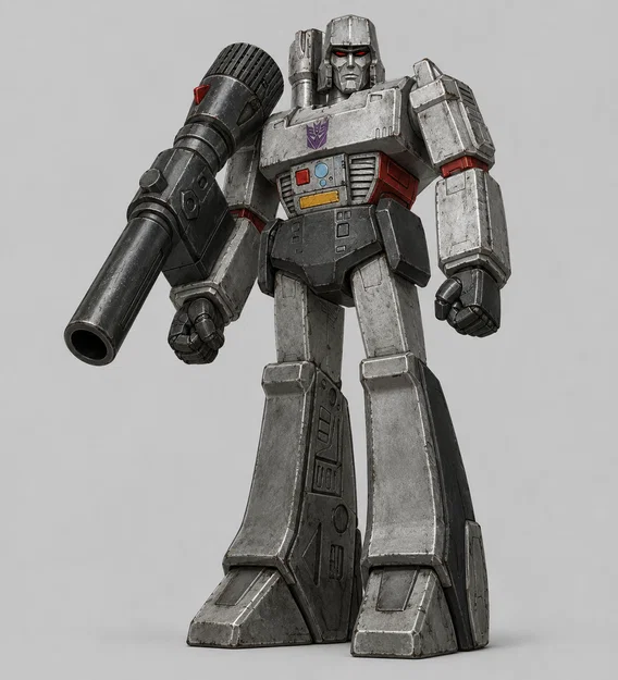 Mô hình in 3D Megatron Transformers 1984 phiên bản chi tiết - Image 1