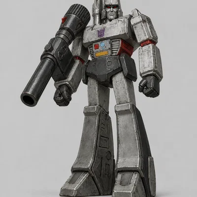 Mô hình in 3D Megatron Transformers 1984 phiên bản chi tiết