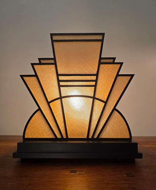 Đèn bàn phong cách Art Deco - Image 1