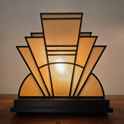 Đèn bàn phong cách Art Deco