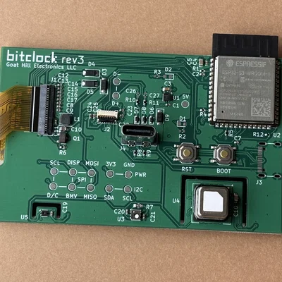 Bitclock - Thiết bị e-ink để bàn thông minh