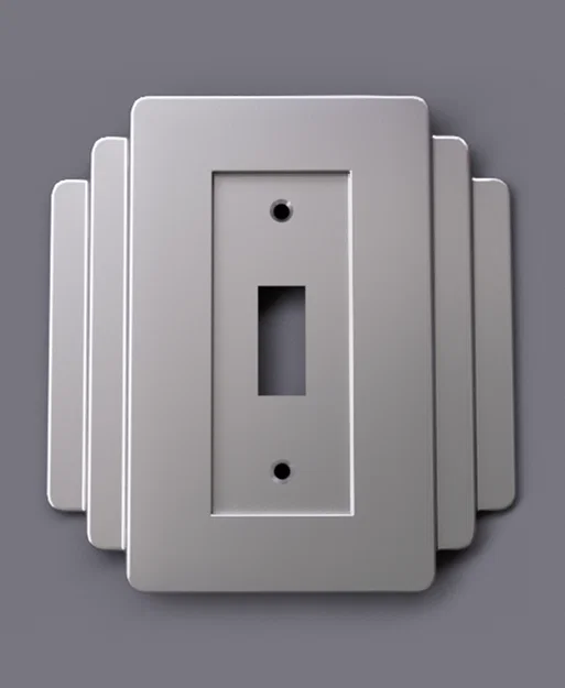 Ốp che công tắc đèn phong cách Art Deco sang trọng cho ngôi nhà - Image 2