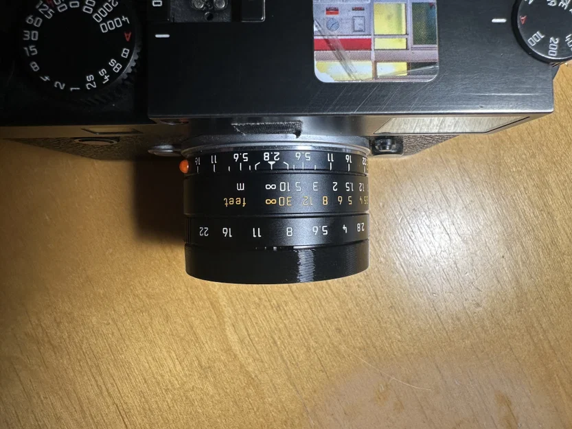 Vòng Hoàn Thiện (Finishing Ring) cho Leica Elmarit 28mm - Image 3