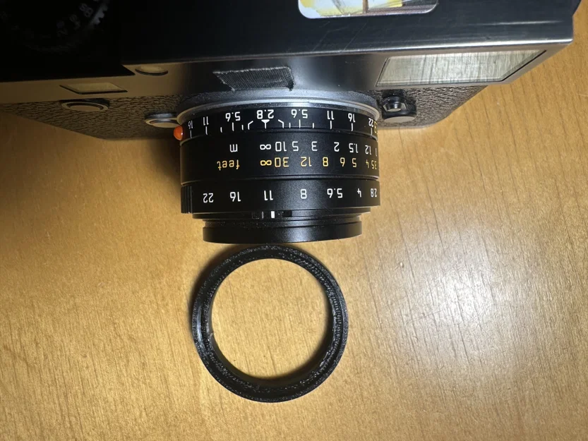 Vòng Hoàn Thiện (Finishing Ring) cho Leica Elmarit 28mm - Image 4