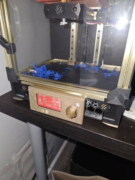 Ngàm gắn màn hình BTT Mini12864 cho Voron V0.2 kèm vỏ ốp mặt trước - Image 2